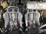 (Black) Carbon Edition Daytona Seats (With Harnesses)